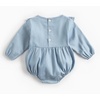 image:imageSimplee kids Baby Girl Romper Long Sleeve Ruffle Fall Spring Outfits 03TAblue