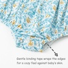 image:imageSimplee kids Baby Girl Romper Long Sleeve Ruffle Fall Spring Outfits 03TAbluefloral