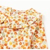 image:imageSimplee kids Baby Girl Romper Long Sleeve Ruffle Fall Spring Outfits 03TAorangefloral