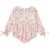 image:imageSimplee kids Baby Girl Romper Long Sleeve Ruffle Fall Spring Outfits 03TApinkfloral