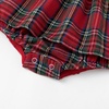 image:imageSimplee kids Baby Girl Romper Long Sleeve Ruffle Fall Spring Outfits 03TAplaidred