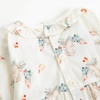 image:imageSimplee kids Baby Girl Romper Long Sleeve Ruffle Fall Spring Outfits 03TArabbit Floral