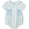 image:imageSimplee kids Baby Infant Girls Cotton Short Sleeve Summer Ruffle Romper 324 MonthsBluegreen