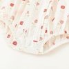image:imageSimplee kids Baby Infant Girls Cotton Short Sleeve Summer Ruffle Romper 324 MonthsPink Rose
