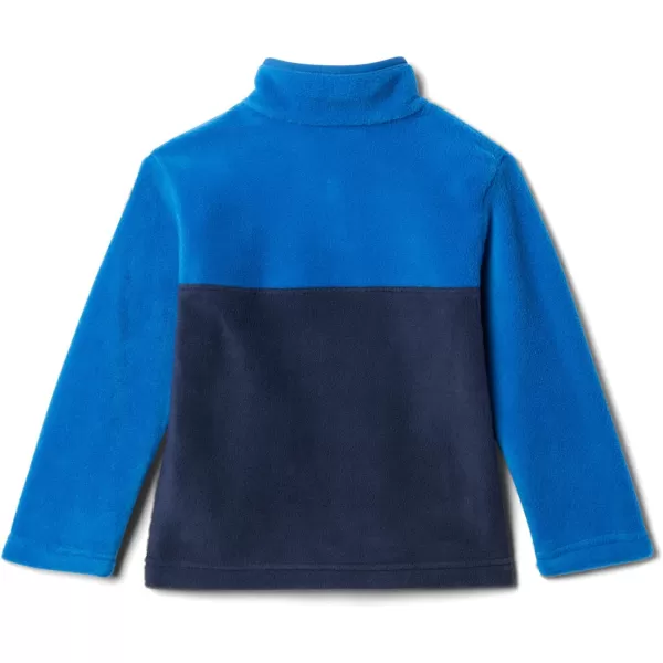 imageColumbia Baby Steens MTN 14 Snap Fleece PullOverCollegiate Navy  Bright Indigo