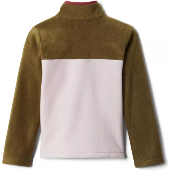 imageColumbia Baby Steens MTN 14 Snap Fleece PullOverMineral PinkNew Olive