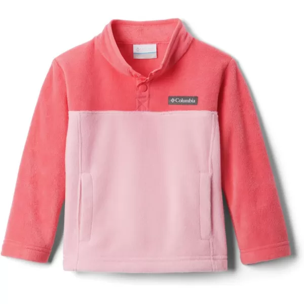 imageColumbia Baby Steens MTN 14 Snap Fleece PullOverPink OrchidBright Geranium