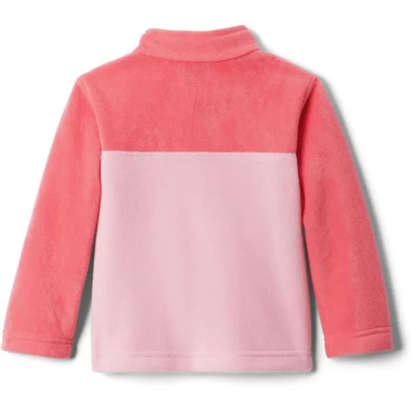 imageColumbia Baby Steens MTN 14 Snap Fleece PullOverPink OrchidBright Geranium