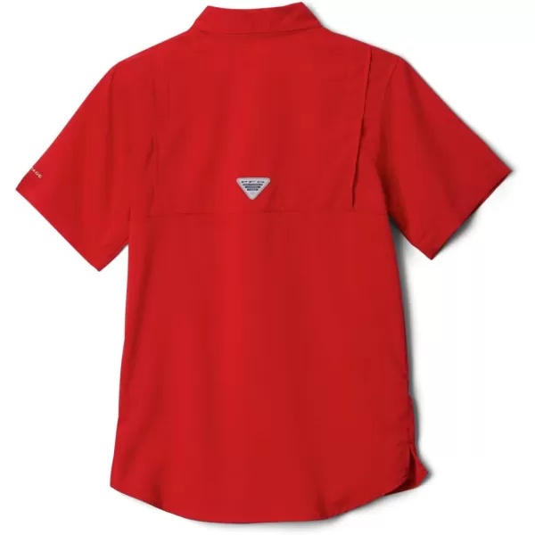 imageColumbia Boys Big Tamiami Short Sleeve ShirtRed Spark