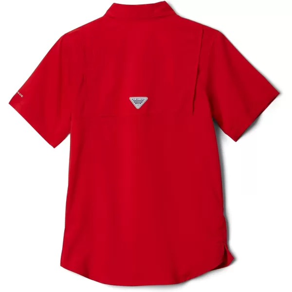 imageColumbia Boys Big Tamiami Short Sleeve ShirtRed Spark