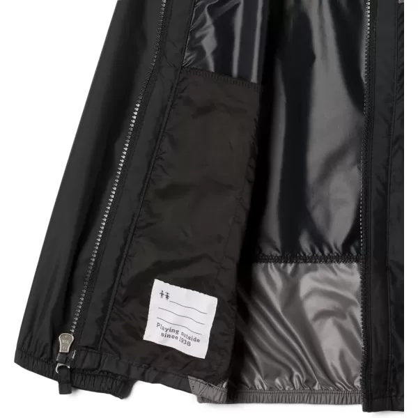 imageColumbia Boys Flash Challenger WindbreakerBlackCity Grey