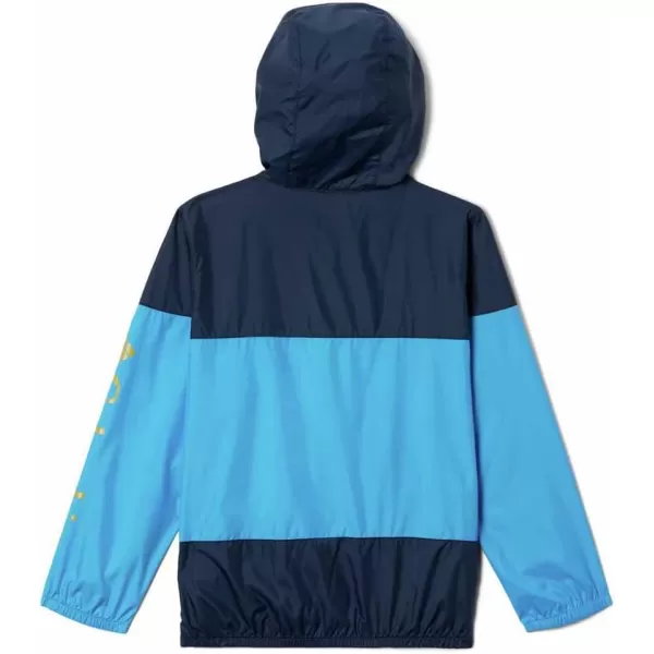 imageColumbia Boys Flash Challenger WindbreakerCompass BlueCollegiate Navy