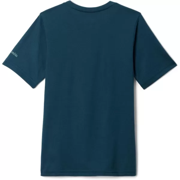 imageColumbia Boys La Poudre Pass Short Sleeve TeeNight Wave  Patriotic Pines
