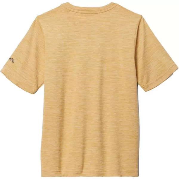 imageColumbia Boys Mount Echo Short Sleeve Graphic ShirtLight CamelBearly Stroll
