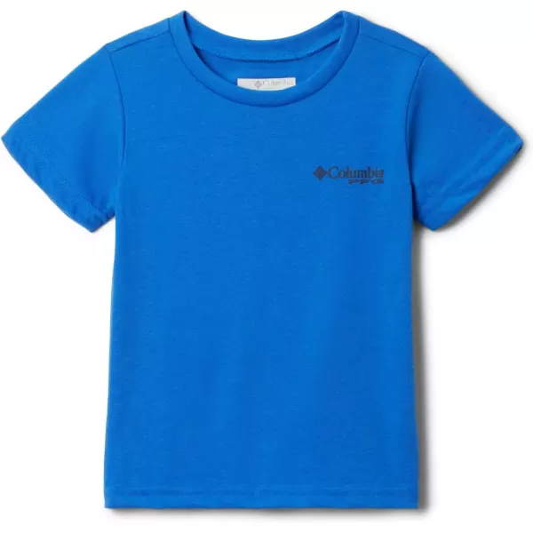 imageColumbia Boys PFG Short Sleeve Graphic TeeVivid BlueChompy Chomp Graphic