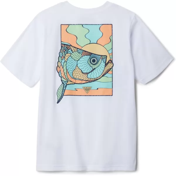 imageColumbia Boys PFG Short Sleeve Graphic TeeWhiteTarpon Rise