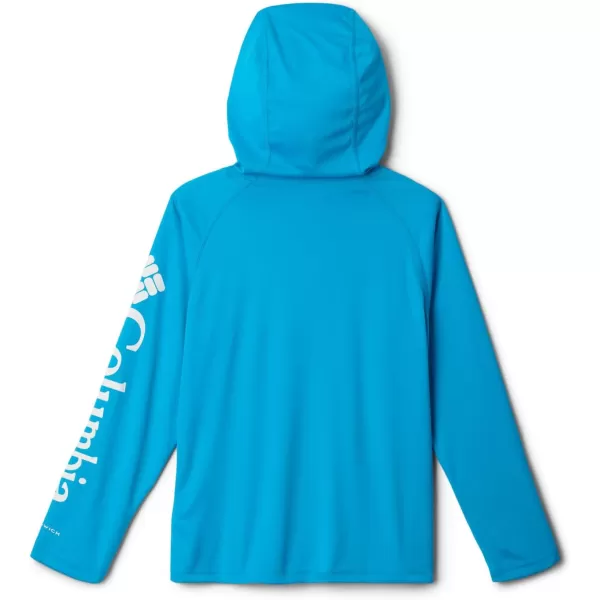 imageColumbia Boys PFG Terminal Tackle HoodieOcean BlueWhite Logo