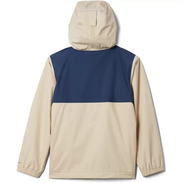 imageColumbia Boys Rainy Trails Fleece Lined JacketAncient FossilCollegiate Navy Slub