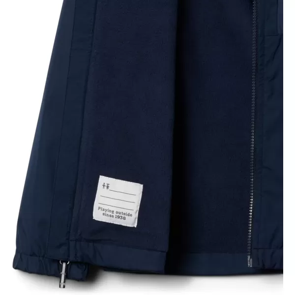 imageColumbia Boys Rainy Trails Fleece Lined JacketColl NavyColl Navy Slub