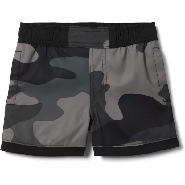 imageColumbia Boys Sandy Shores Boardshort MoistureWicking UV Sun ProtectionBlack Mod Camo