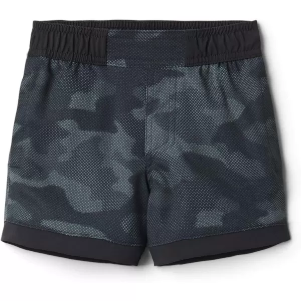 imageColumbia Boys Sandy Shores Boardshort MoistureWicking UV Sun ProtectionBlack Spotted Camo