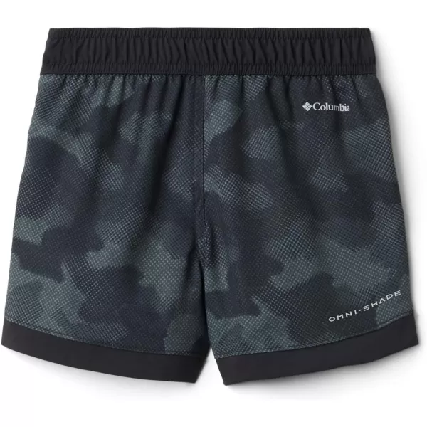 imageColumbia Boys Sandy Shores Boardshort MoistureWicking UV Sun ProtectionBlack Spotted Camo