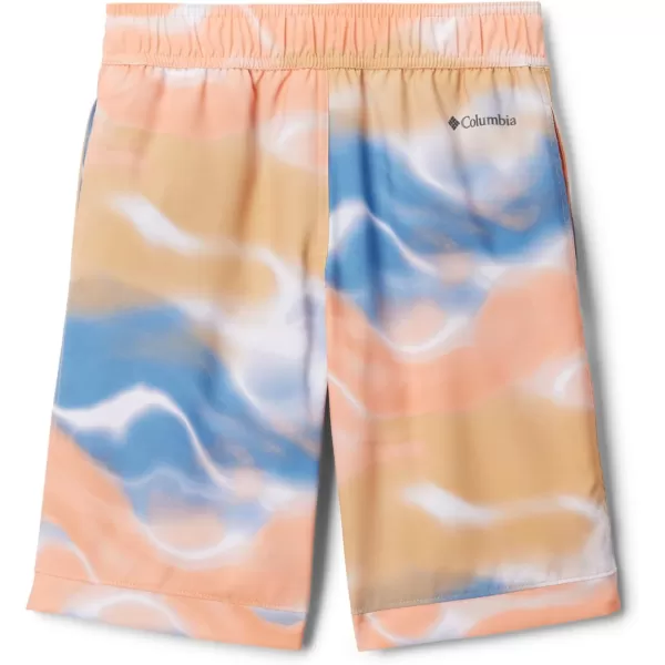imageColumbia Boys Sandy Shores Boardshort MoistureWicking UV Sun ProtectionLight Camel Undercurrent