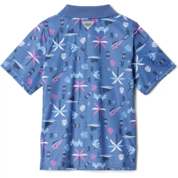 imageColumbia Boys Super Slack Tide PoloBluebell Retrobait
