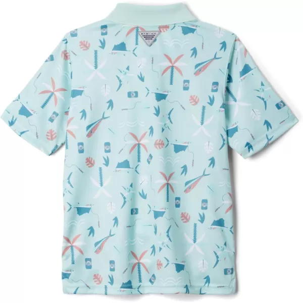 imageColumbia Boys Super Slack Tide PoloIcy Morn Retrobait