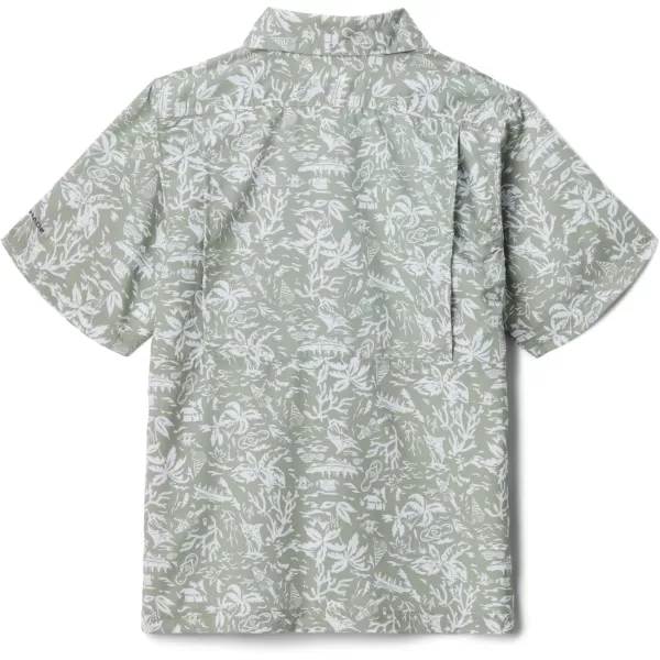 imageColumbia Boys Super Slack Tide Short Sleeve Camp ShirSafari Kona