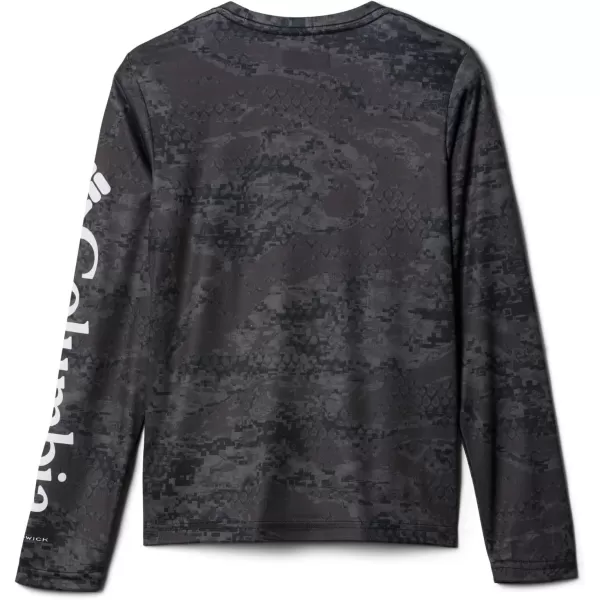 imageColumbia Boys Super Terminal Tackle Long SleeveBlack Pfg Camo Print