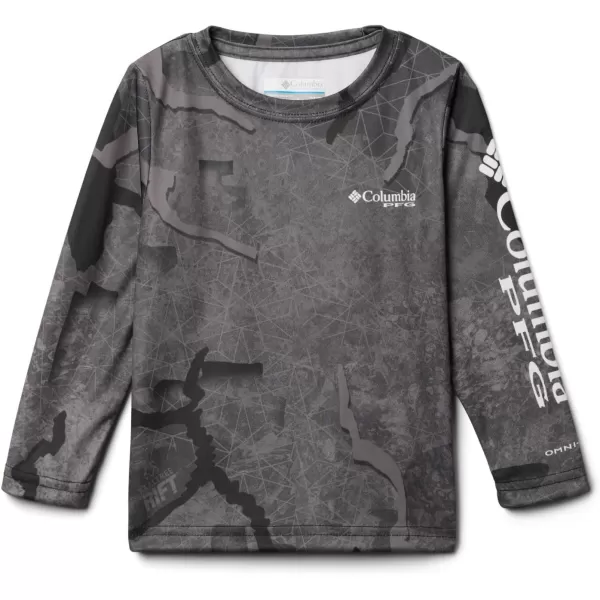 imageColumbia Boys Super Terminal Tackle Long SleeveBlack Realtree Rift