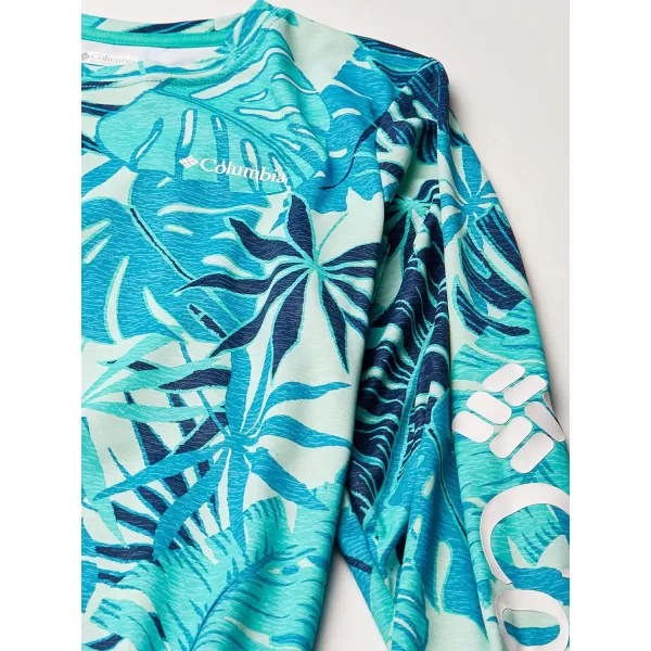 imageColumbia Boys Super Terminal Tackle Long SleeveDolphin Tropical Textures