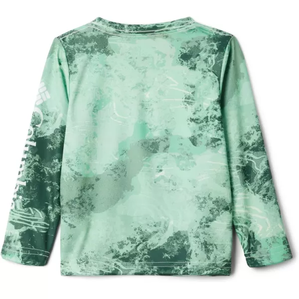 imageColumbia Boys Super Terminal Tackle Long SleeveOcean Mint Deepwaters Camo