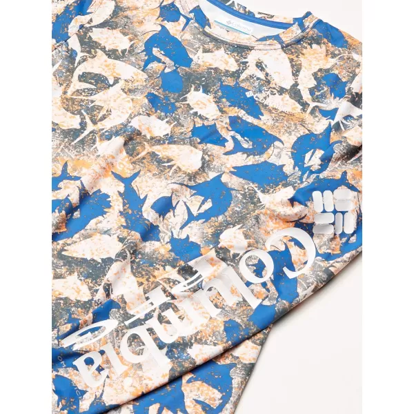 imageColumbia Boys Super Terminal Tackle Long SleeveVivid Blue Inside Out Camo