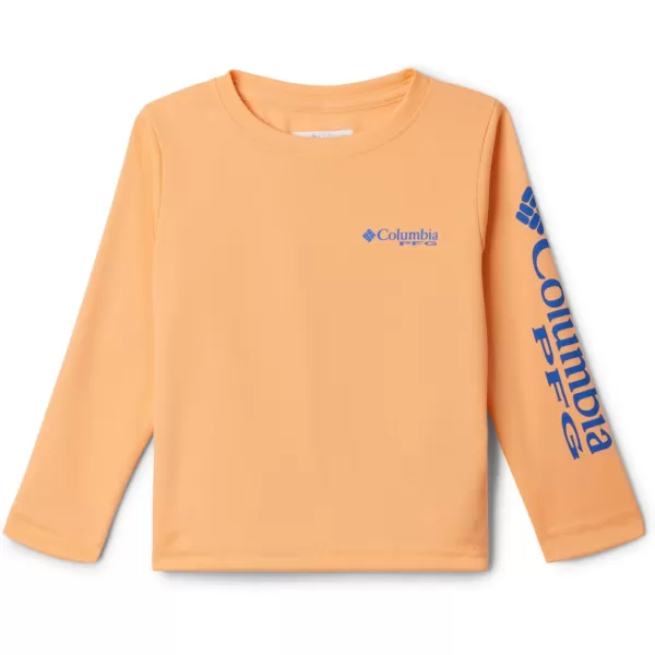 imageColumbia Boys Terminal Tackle Long Sleeve TeeBright NectarVivid Blue Logo