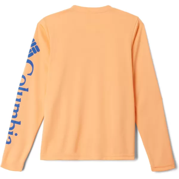 imageColumbia Boys Terminal Tackle Long Sleeve TeeBright NectarVivid Blue Logo