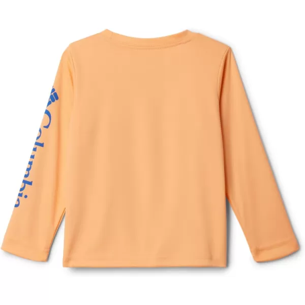 imageColumbia Boys Terminal Tackle Long Sleeve TeeBright NectarVivid Blue Logo