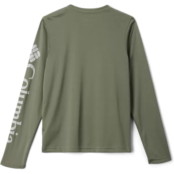 imageColumbia Boys Terminal Tackle Long Sleeve TeeCypressCool Grey Logo