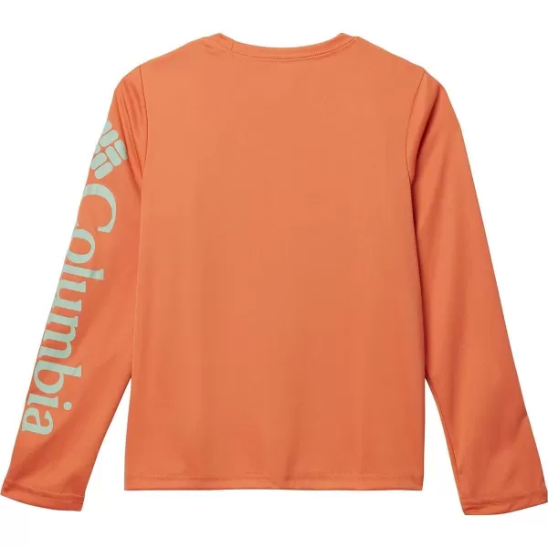 imageColumbia Boys Terminal Tackle Long Sleeve TeeDusty OrangeNew Mint Logo