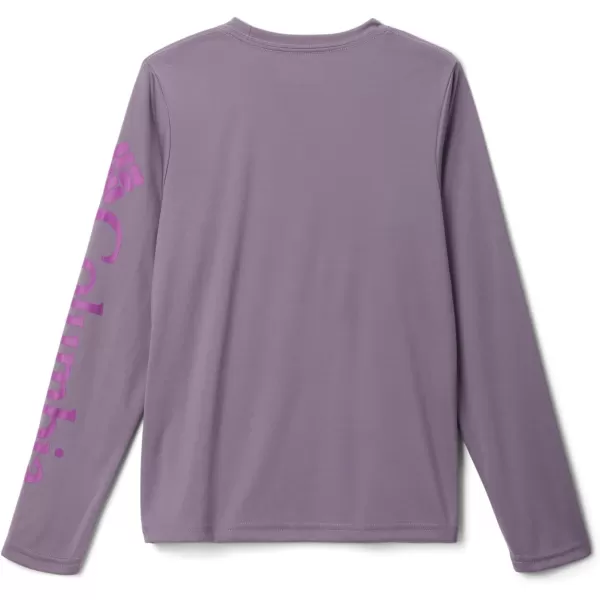imageColumbia Boys Terminal Tackle Long Sleeve TeeGranite PurpleBerry Jam