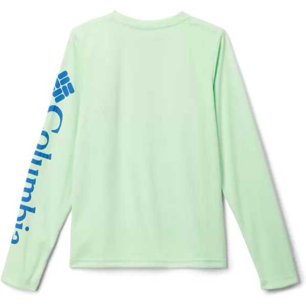 imageColumbia Boys Terminal Tackle Long Sleeve TeeKey WestVivid Blue Logo
