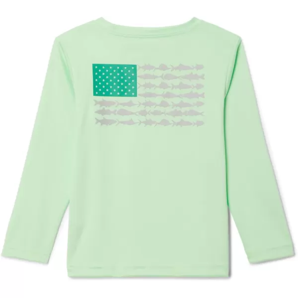 imageColumbia Boys Terminal Tackle PFG Fish Flag Long SleeveKey WestCool Grey