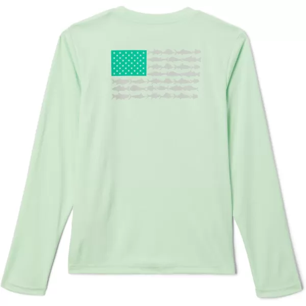 imageColumbia Boys Terminal Tackle PFG Fish Flag Long SleeveKey WestCool Grey