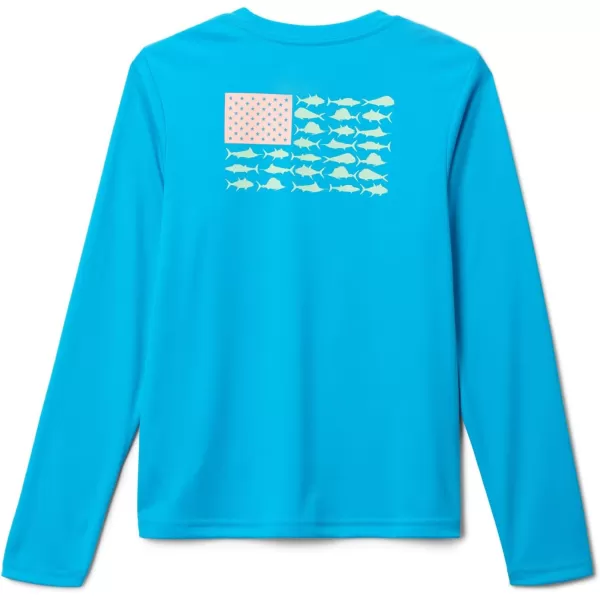 imageColumbia Boys Terminal Tackle PFG Fish Flag Long SleeveOcean BluePfg Fish Flag Offshore Slam