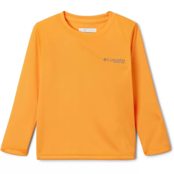 imageColumbia Boys Terminal Tackle PFG Fish Flag Long SleeveOrange BlastCool Grey