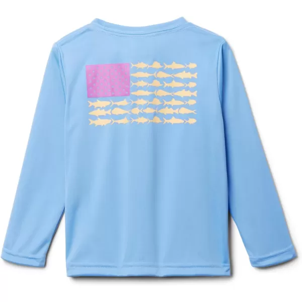 imageColumbia Boys Terminal Tackle PFG Fish Flag Long SleeveWhite CapPfg Fish Flag Update