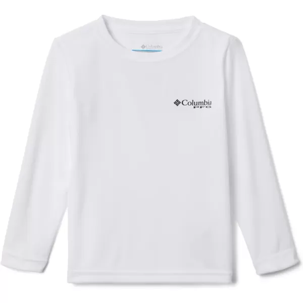 imageColumbia Boys Terminal Tackle PFG Fish Flag Long SleeveWhiteCollegiate Navy