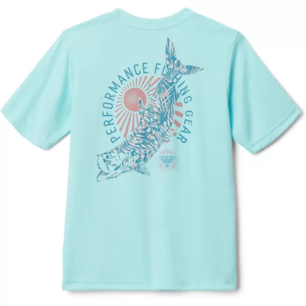 imageColumbia Boys Terminal Tackle PFG Tarpon Print Short SleeveGulf StreamPfg Y Tarpoon Print Serenoa