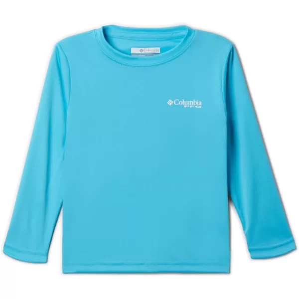 imageColumbia Boys Terminal Tackle PFG Triangle Logo Long SleeveAtollWhite